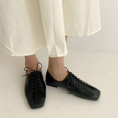 lace-up flat shoes　MA1268