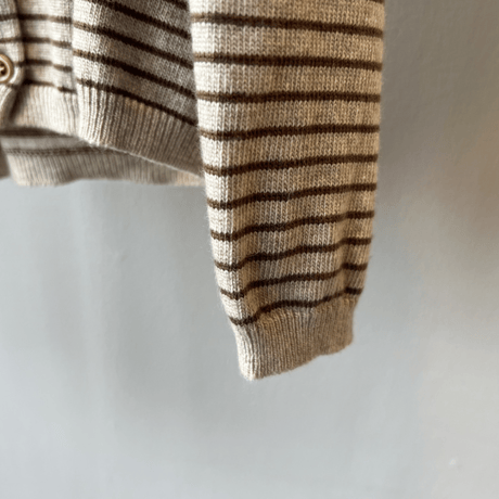 stripe harmony knit cardigan　MA1627
