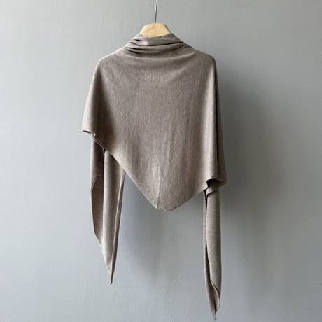 soft knit shoulder stole　MA1658