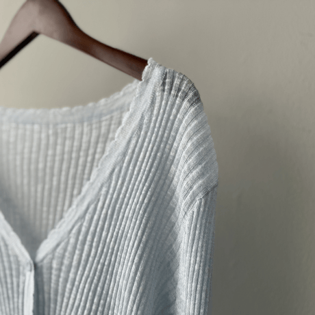 sheer v cardigan　MA1571