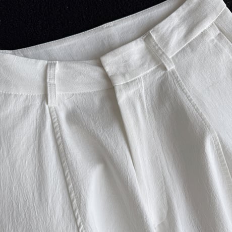 high waist center seam wide pants　MA1863