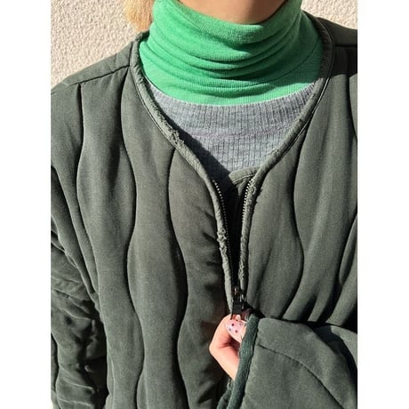 collarless quiting jacket　MA1299