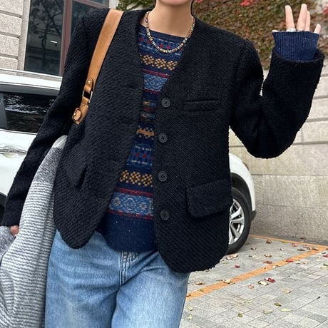nuance texture jacket　MA1294