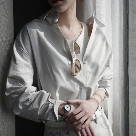 oversize cotton collar shirt　MA1856