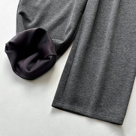 layered waist wide tuck pants　MA1778