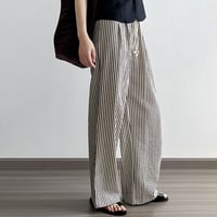 stripe wide-leg pants　MA1103