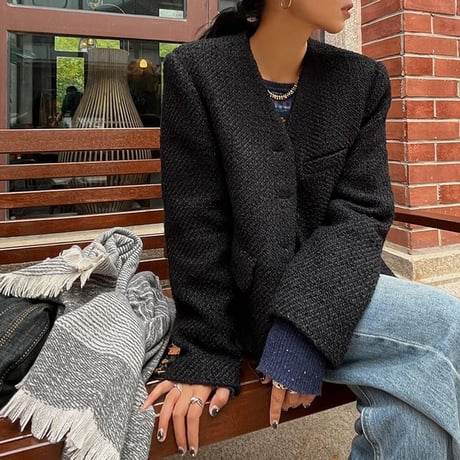 nuance texture jacket　MA1294