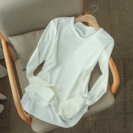 long cuffs rib cut top　MA1838