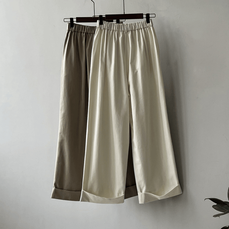 elegant loose silhouette bottoms　MA1633