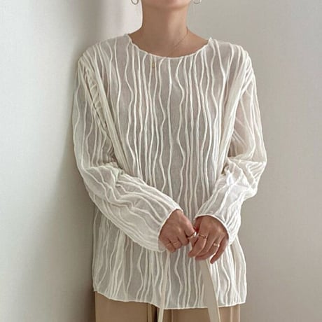 design sheer tops　MA1167