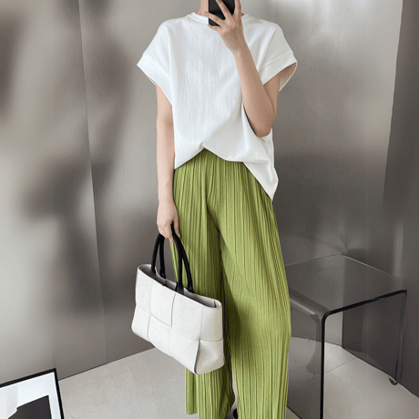 relaxed armhole french sleeve t-shirt　MA1538