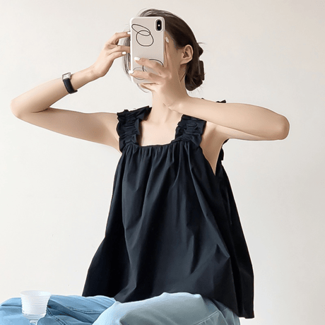 frill square flare top　MA1581