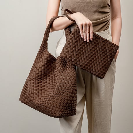 mesh weave neoprene tote bag　MA1893