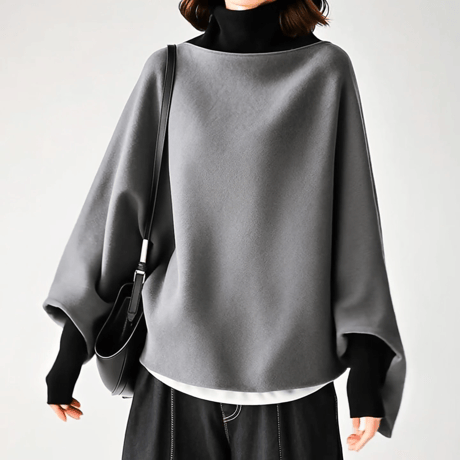 high neck dolman sleeve top　MA1727