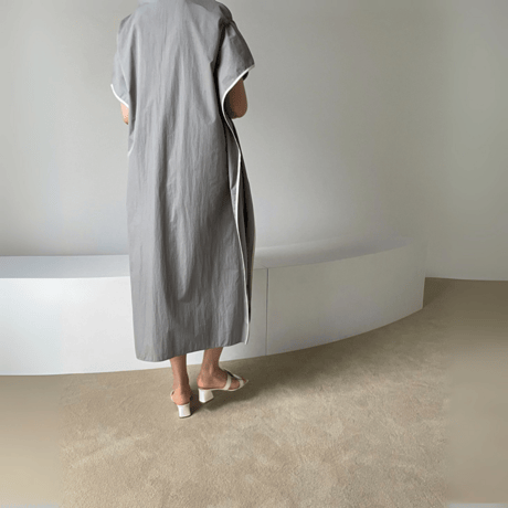 minimal loose silhouette dress　MA1636