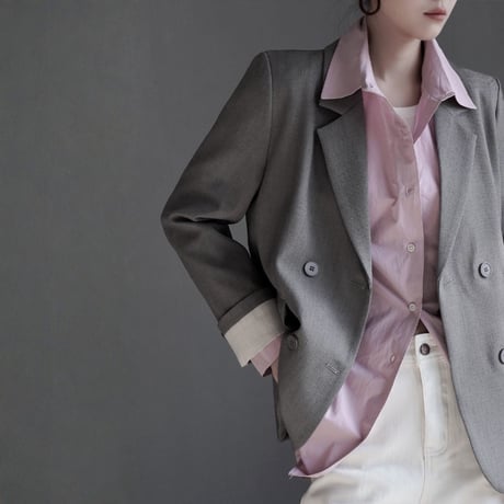 color block sleeve jacket　MA1922