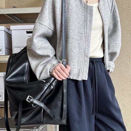 casual short designed jacket　MA1140