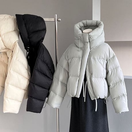 hooded padding jacket　MA1293