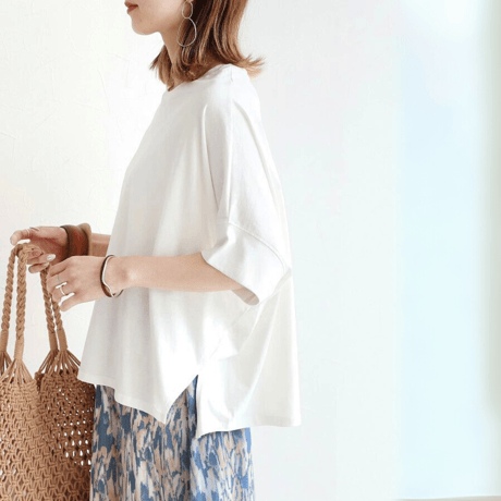loose-fit dolman sleeve cutsew　MA1645