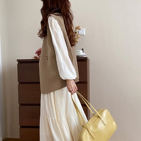 V-neck suit vest　MA1159