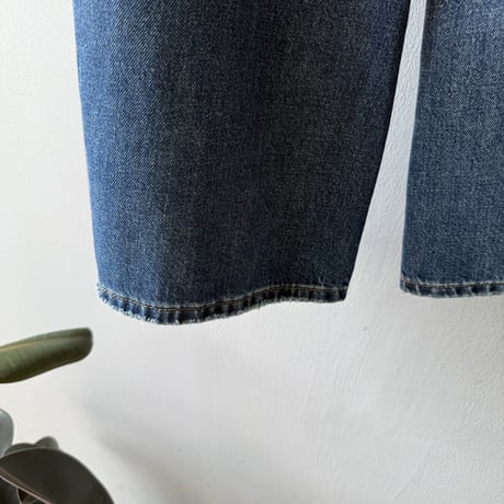 vintage wash wide leg denim　MA1655