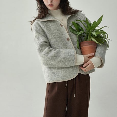 large collar short jacket　MA1142