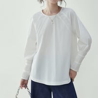 pleated cuff design tops　MA1183