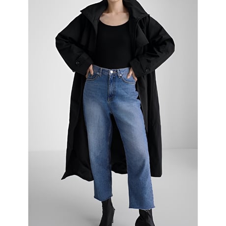 oversized hooded jacket coat　MA1349