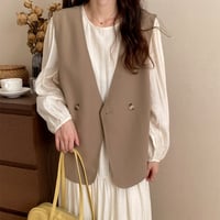 V-neck suit vest　MA1159