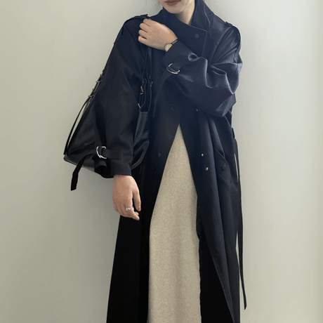 belted medium trench　MA1597