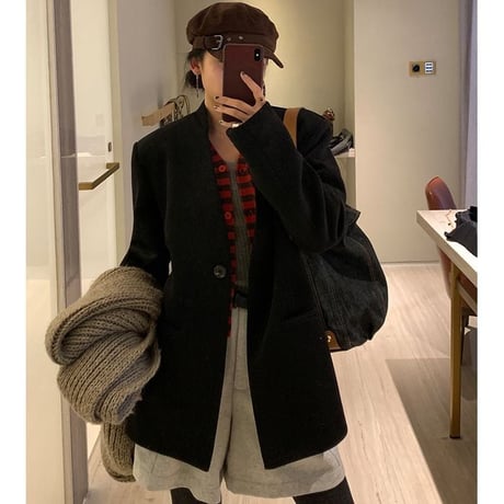 single button jacket　MA1287