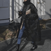 military-style oversized coat　MA1348