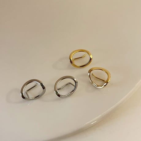 curve circle piercing　MA1277