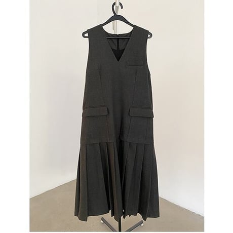 v neck jumper skirt　MA1117