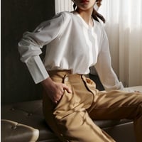 long cuffs rib cut top　MA1838