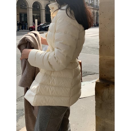 light weight midi-length down coat　MA1355