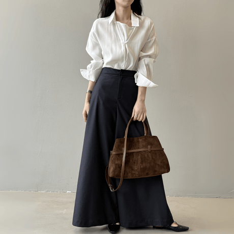 high waist flare suit pants　MA1592