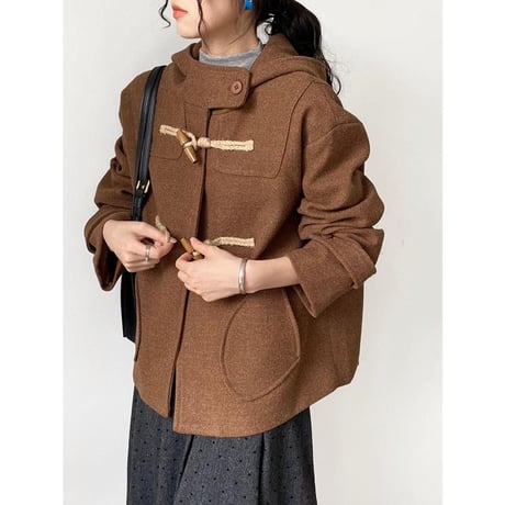 hooded duffel coat　MA1129