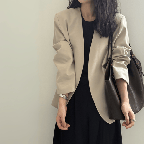 sleek minimal jacket　MA1600