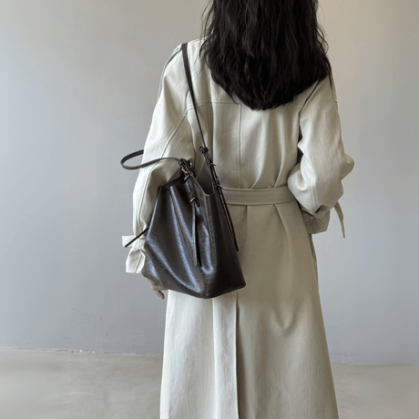 belted medium trench　MA1597