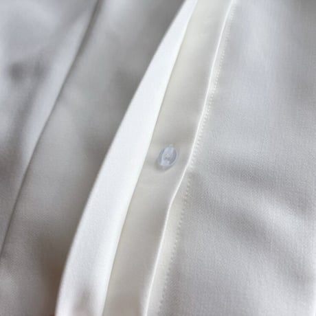 no collar frill shoulder blouse　MA1859