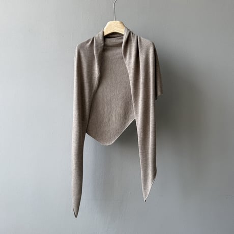 soft knit shoulder stole　MA1658