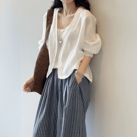 sheer lamie summer layer　MA1577