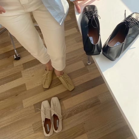 lace-up flat shoes　MA1268