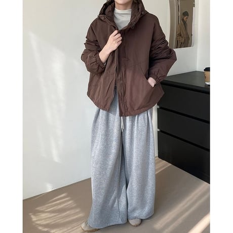 front zip hooded jacket　MA1296