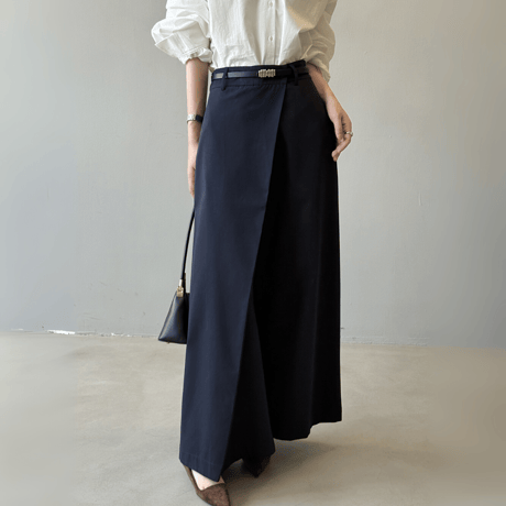 splicing design wide pants　MA1590