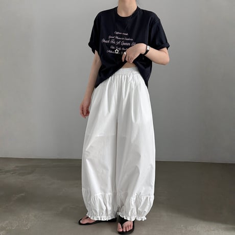 cotton balloon wide pants　MA1964