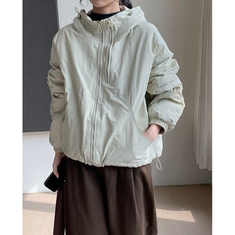 front zip hooded jacket　MA1296