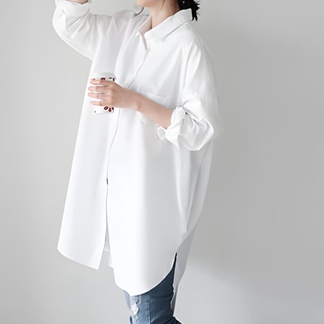 effortless long shirt　MA1814