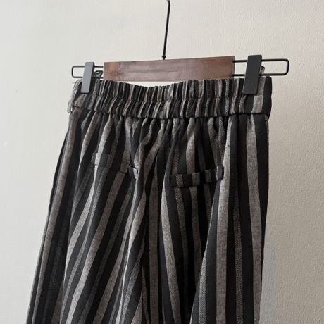 stripe relax wide pants　MA1560